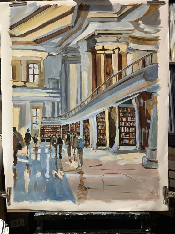 The Quiet Charm of a Public Library.