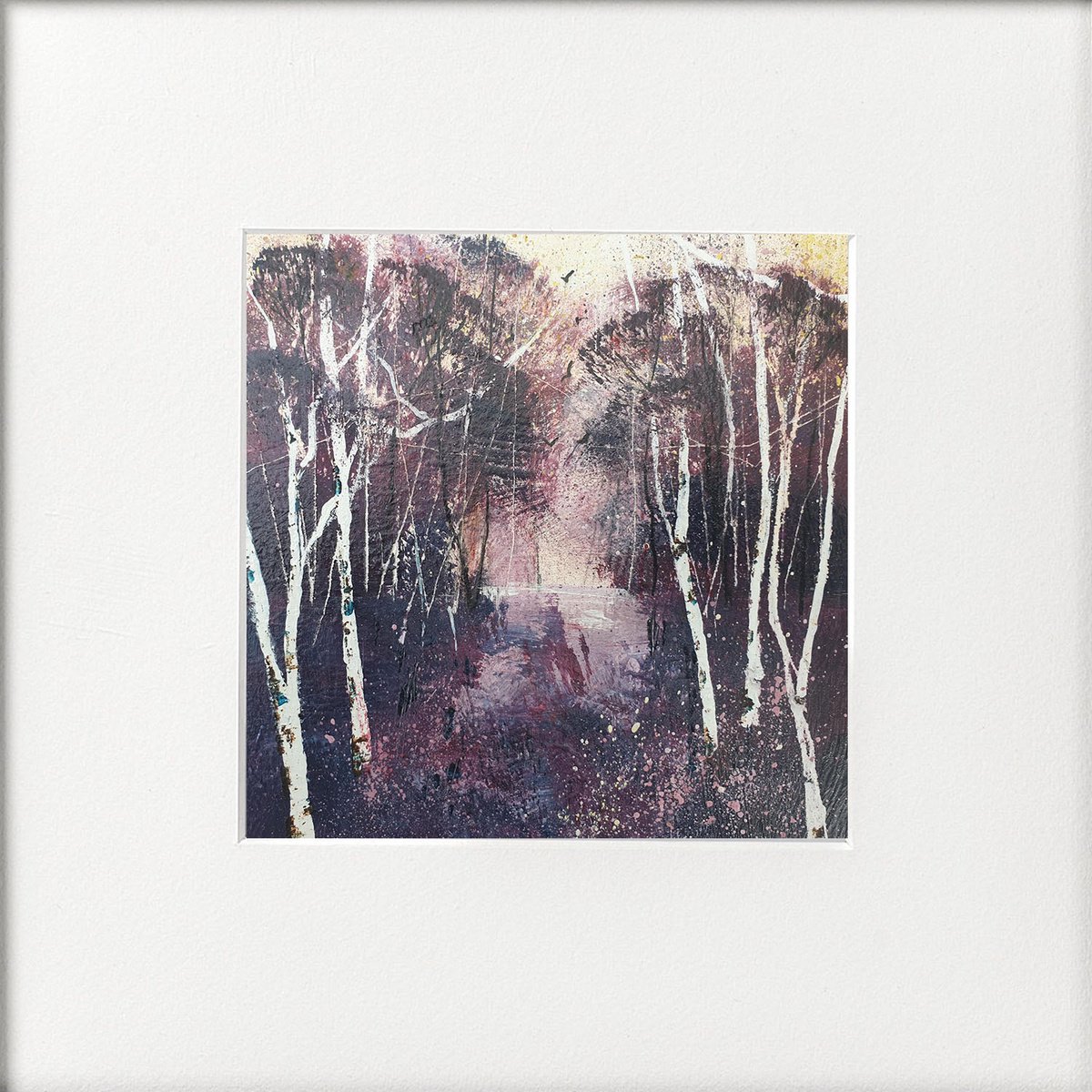 Seasons - Winter Tree Shadows by Teresa Tanner