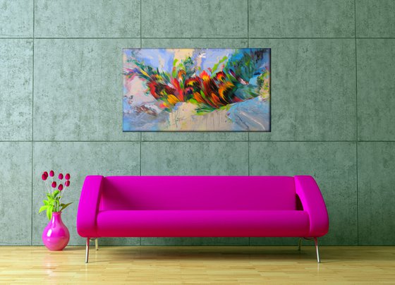 Summer Melody, LARGE Painting