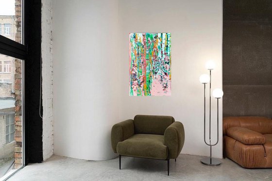 Light of the birch forest