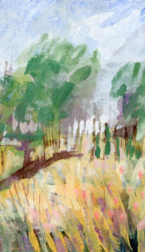 Summer Garden by Elizabeth Anne Fox