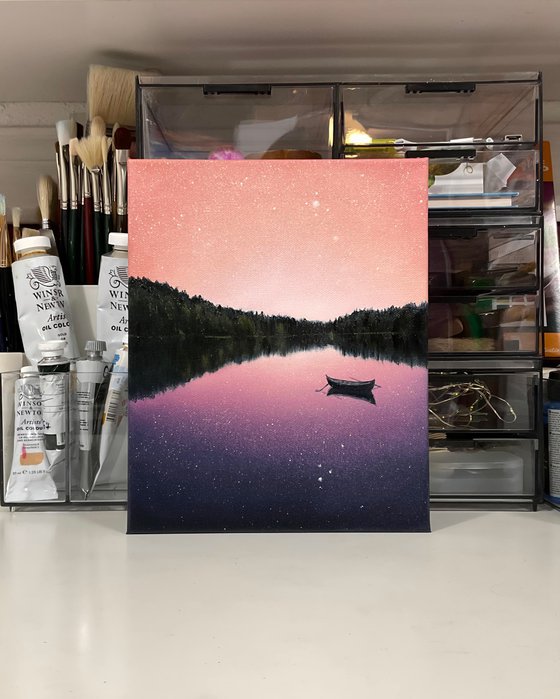 Serene Lake. Landscape