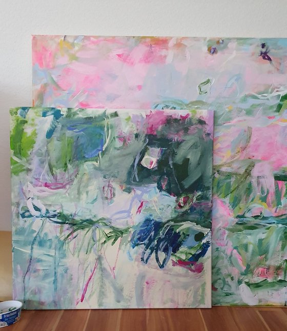 Clouds on their way home