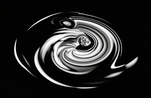 silver light vortex by Bruno Paolo Benedetti
