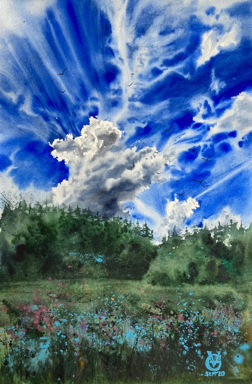 Sky by Valeria Golovenkina