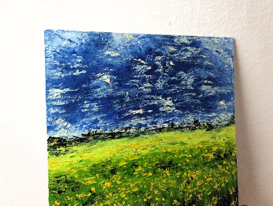 Green Yellow Field