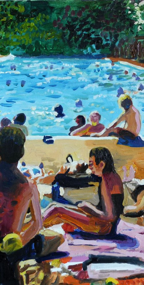 London lido by Stephen Abela