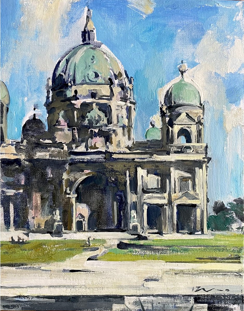 Berliner Dom by Irina Croissaner