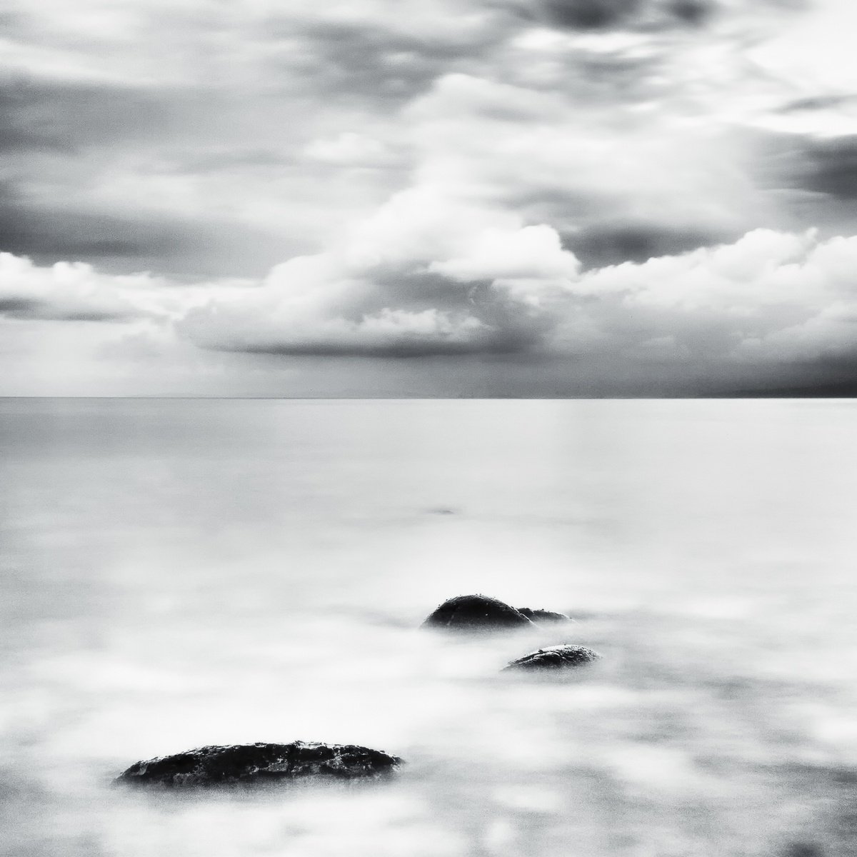 Rocks in the clouds (studio 15) by Karim Carella