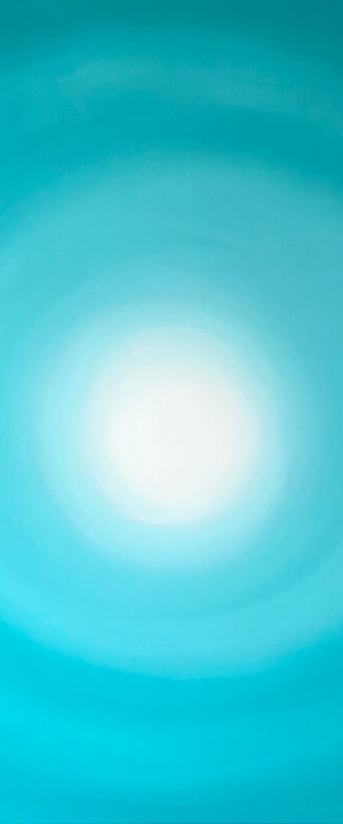 Turquoise and Yellow by Nicole Tudor-Williams