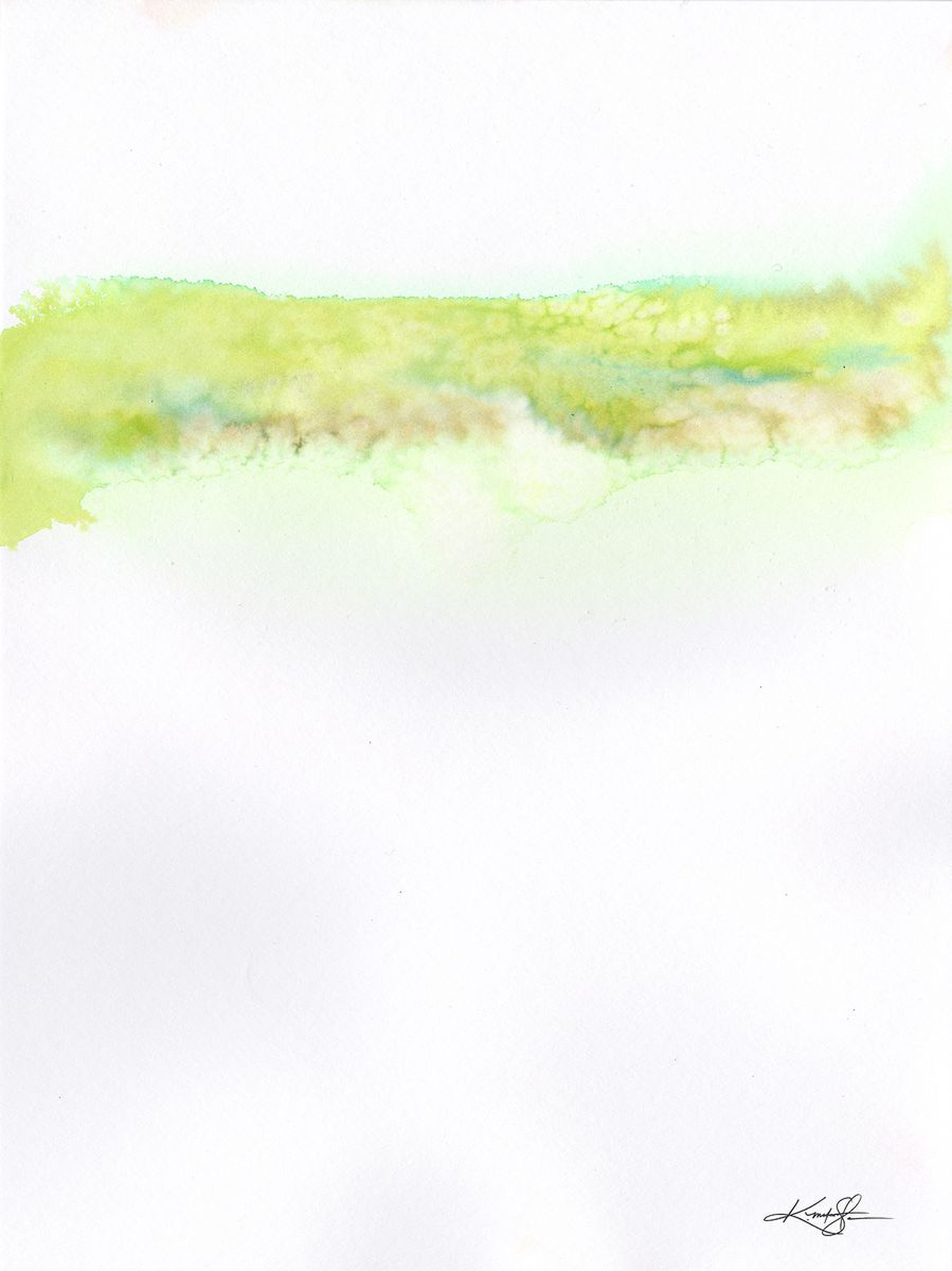 Silent Prayer 2 Abstract Minimalist Watercolor Artfinder