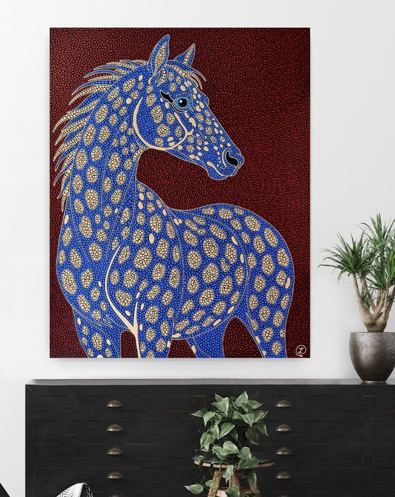 Cobalt Horse