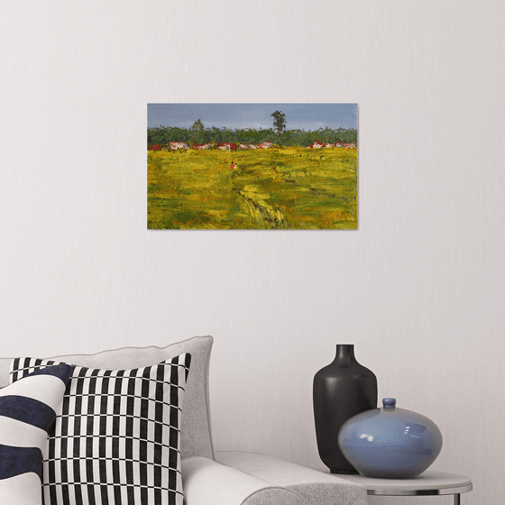 Landscape... /  ORIGINAL PAINTING