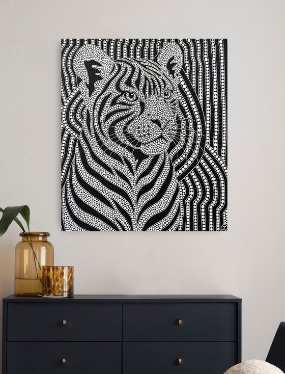 Psychedelic Tiger