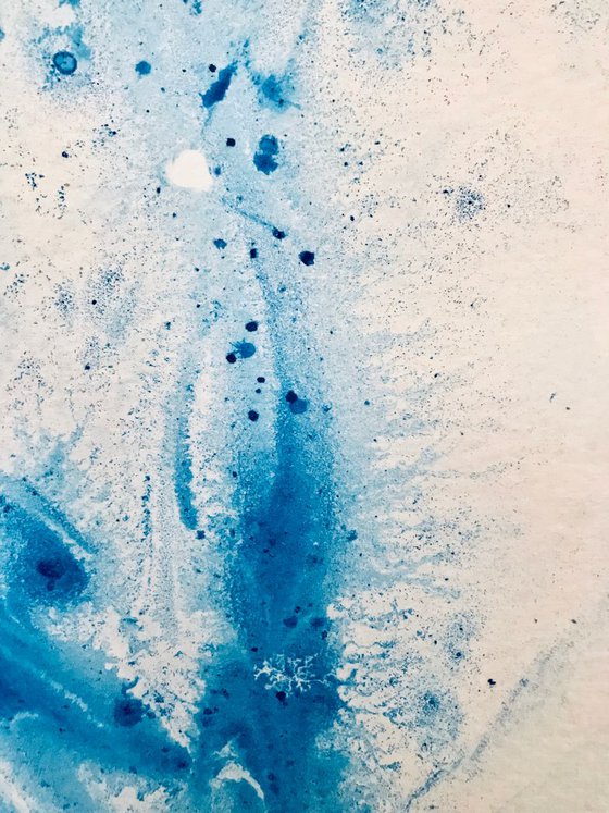 Blue fluid abstract 080820191