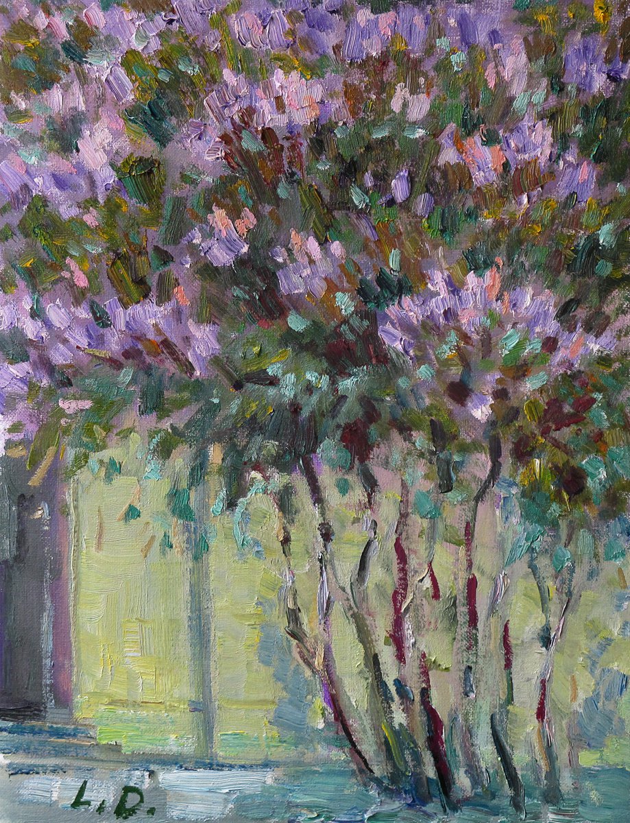 The lilac tree by Liudvikas Daugirdas