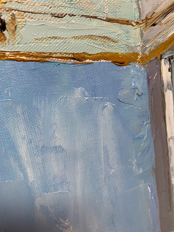 Public Library Interior.