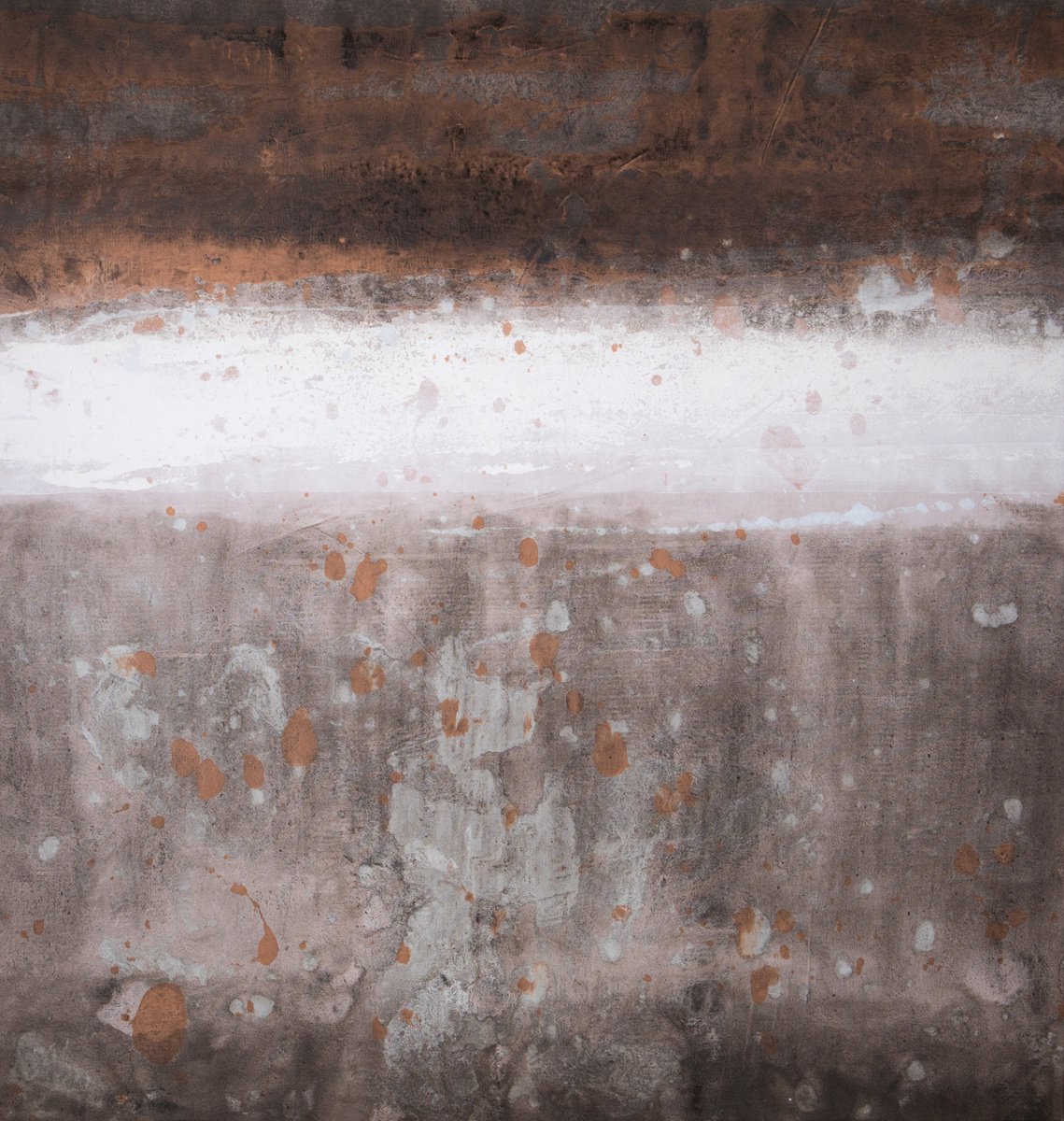 Abstract Acrylic Painting By Rokas Berziunas, 53 X 56", No. 20 - 24 (135 X 142 Cm ), Original Artwork