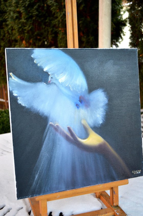 Ethereal Flight: The Symbol of Hope