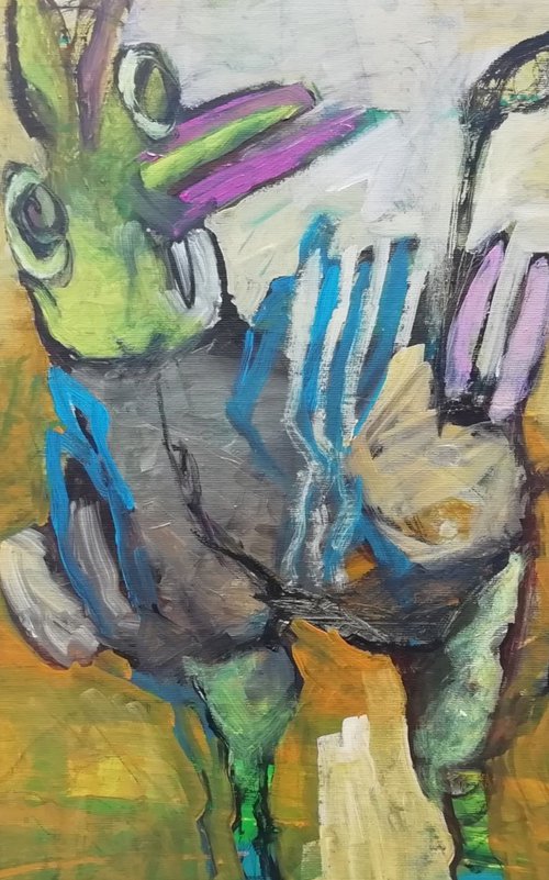 Abstract fragments 16 by Francisco Santos