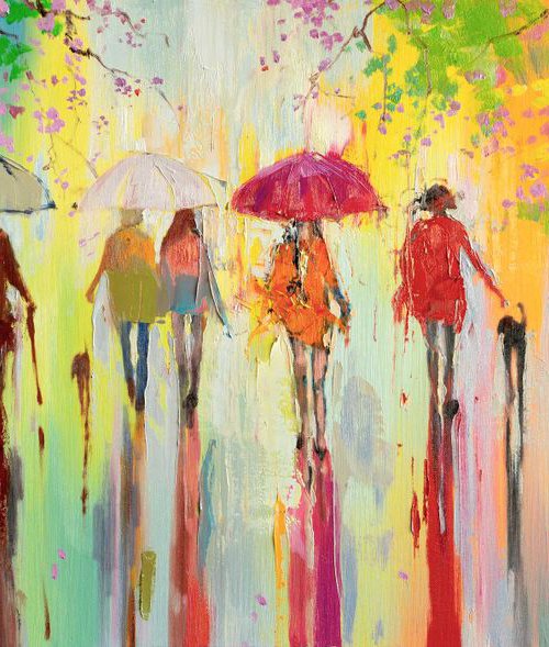 'SUNNY DAY IN HYDE PARK II' by Ewa Czarniecka