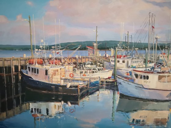 A Harbour Holds the Sky