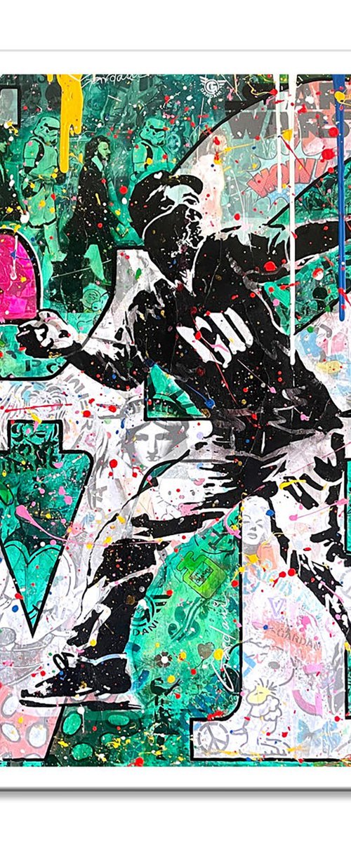 Love is Beautiful - Original Painting by Gardani Art