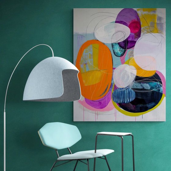 Abstract Color Circles