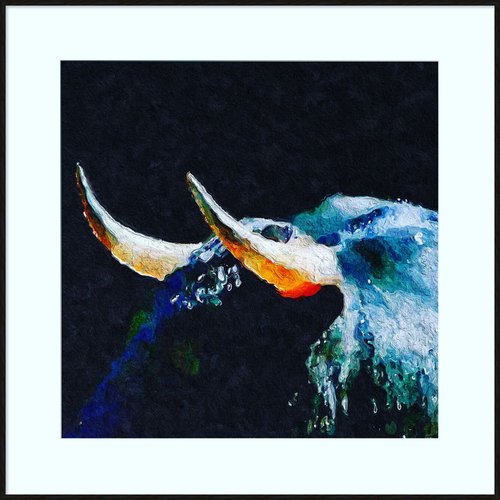 bull horns by Shabs  Beigh