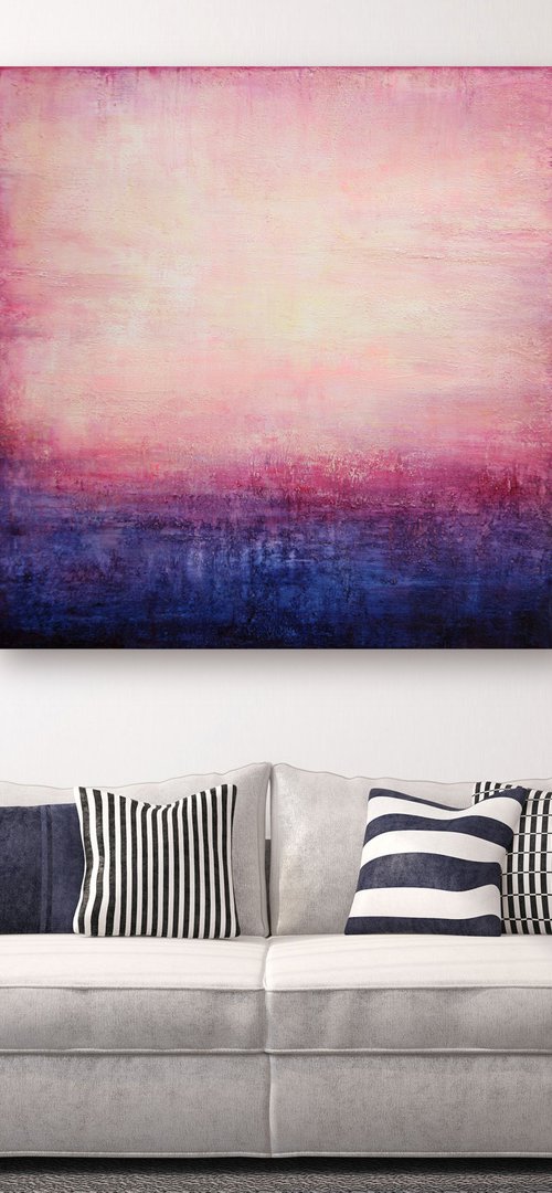 Abstract Sunset Landscape III by Behshad Arjomandi