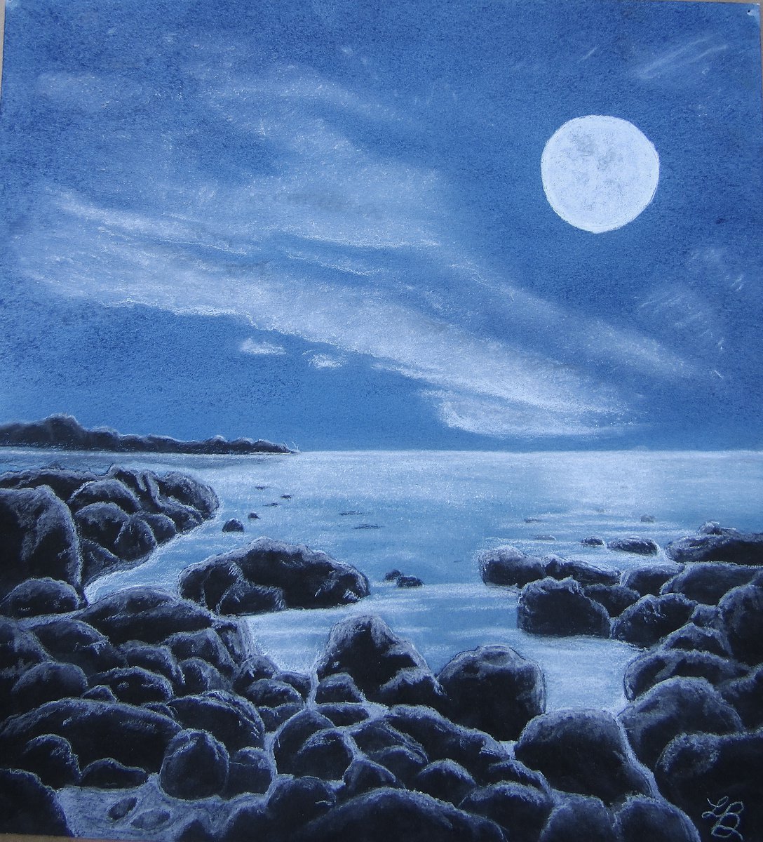 Moonlit Bay by Linda Burnett