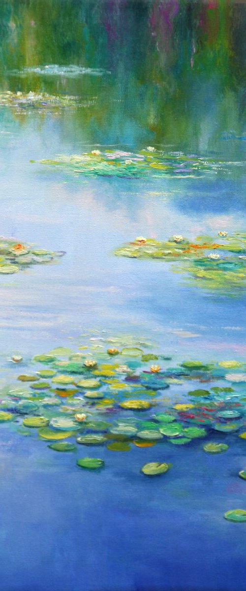 Water Lilies II by Behshad Arjomandi
