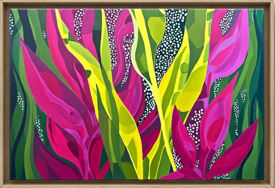 Tropical Leaves Dance #8