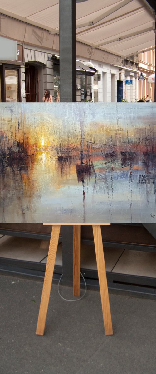 "Harbor of destroyed dreams - "The Power of Calmness" by Ivan  Grozdanovski
