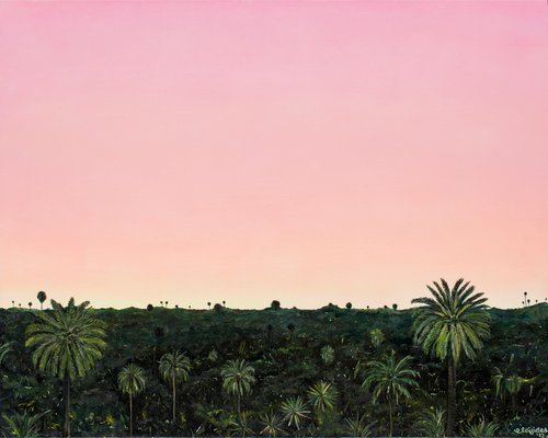 Pink Palms by Emma Loizides