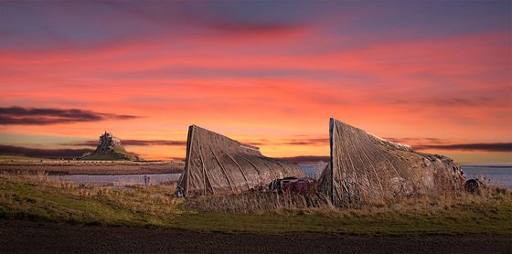 Sunrise on Holy Island