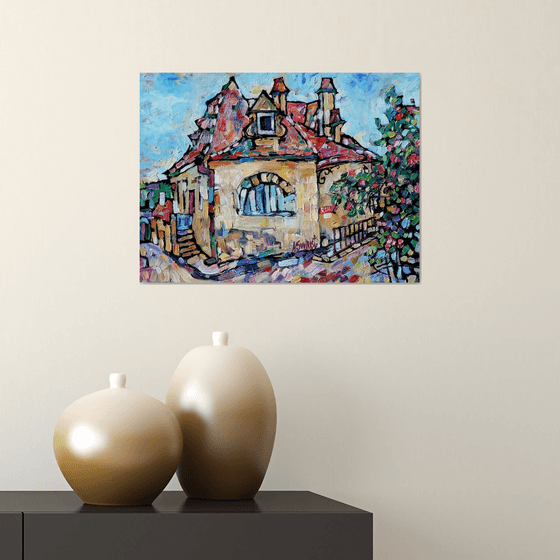 “The Street and the Rose Bush”