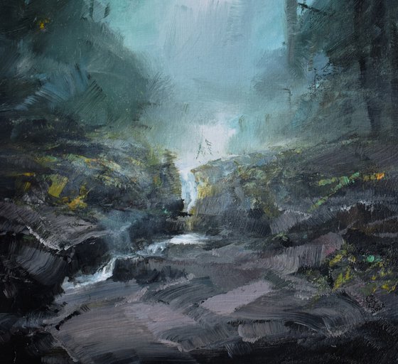 Misty stream