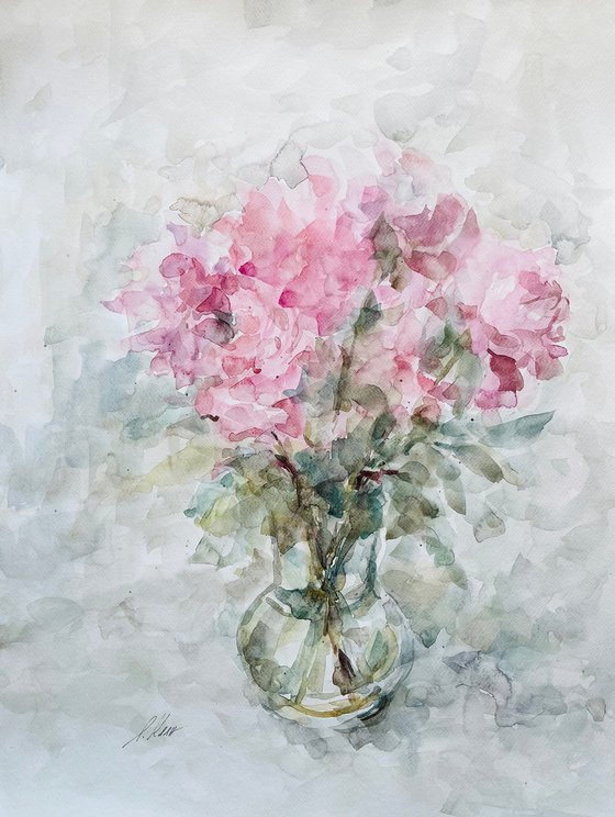 Peonies 50x65 cm 2025