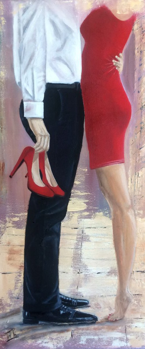 Romantic meeting by Ira Whittaker