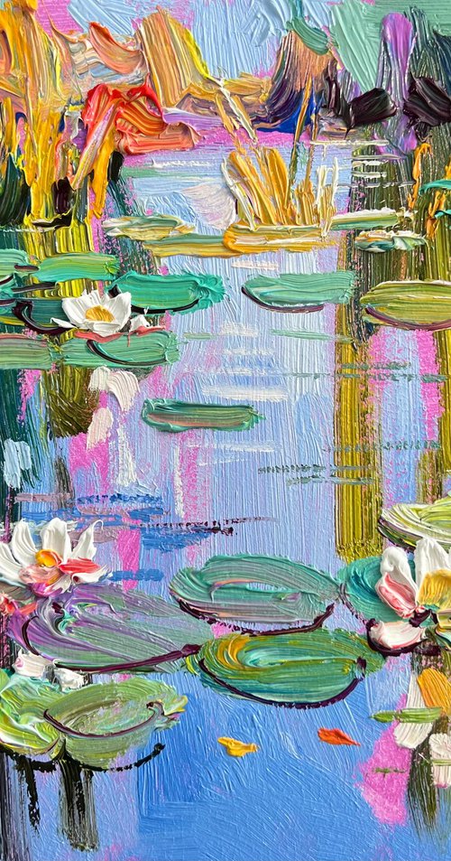 Water Lilies 16 by Ole Karako