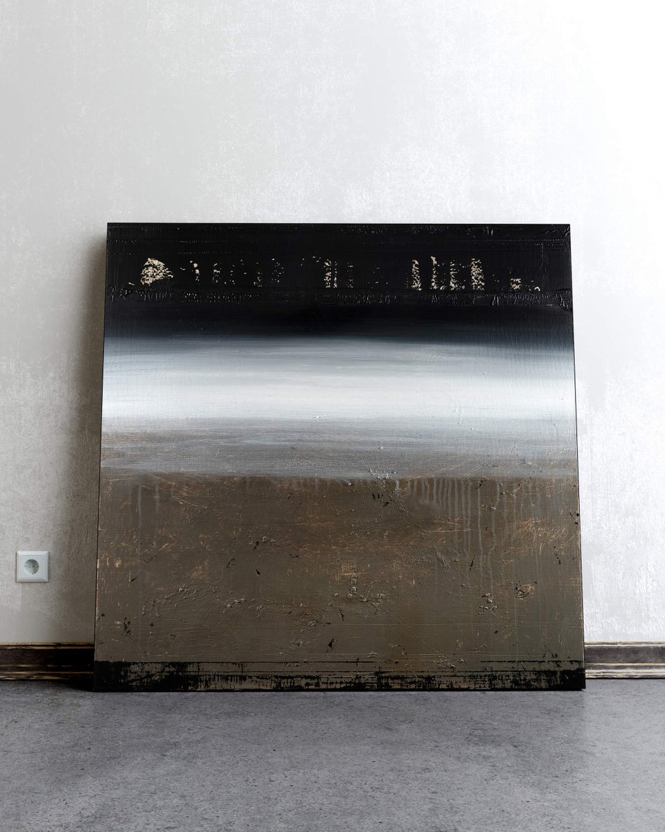 Organic Abstract Acrylic Painting By Nemanja Nikolic, 36 X 36", Far Beyond, Original Artwork