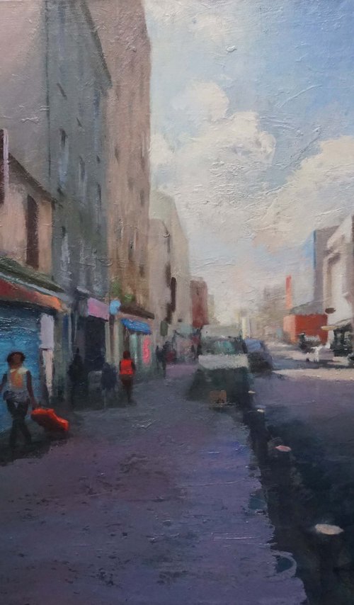 Montreuil street by Manuel Leonardi