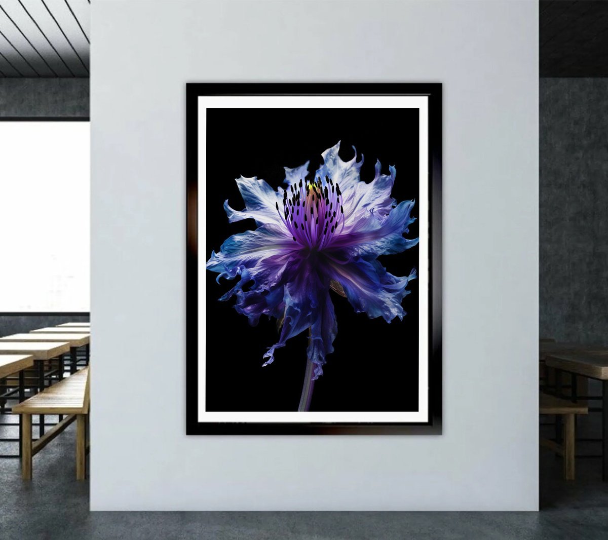 Photorealistic Botanical Photograph By Michael Filonow, 26 X 32", A Botanical 64, Original Artwork