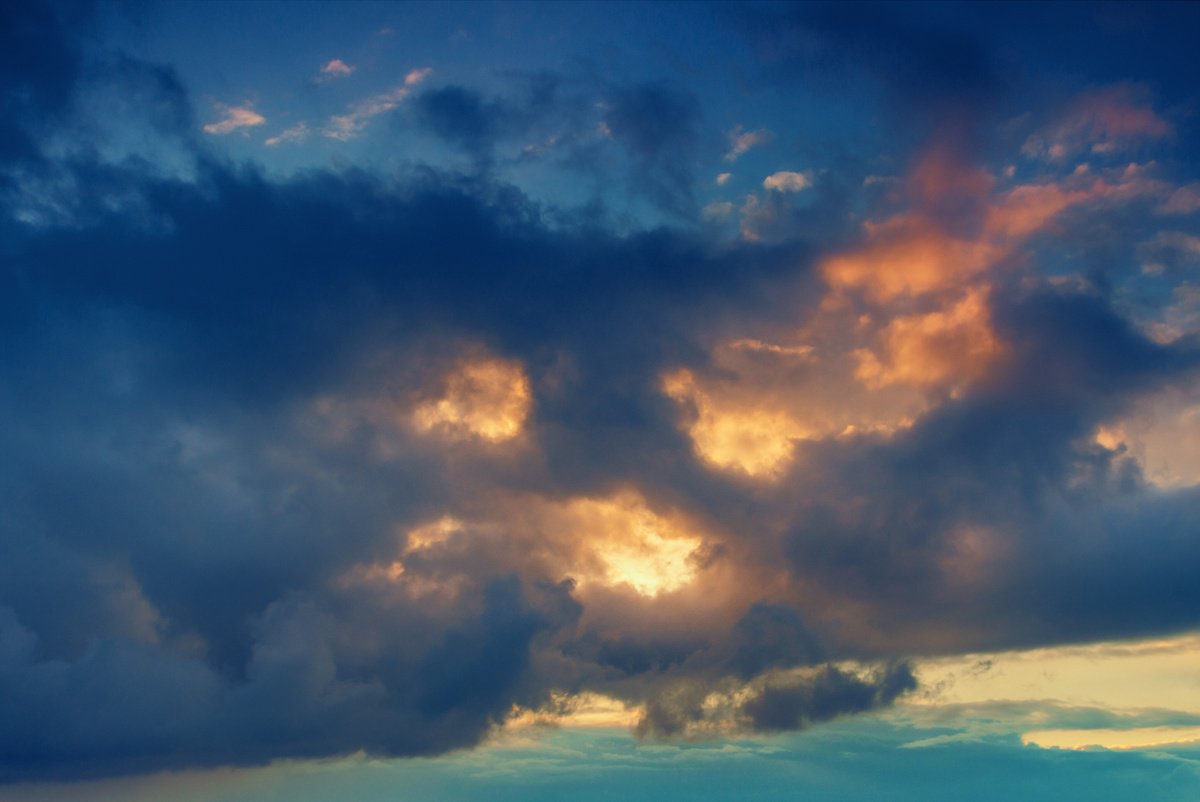 Photorealistic Landscape Photograph By Valerix, 30 X 20", The Fire In The Sky., Original Artwork