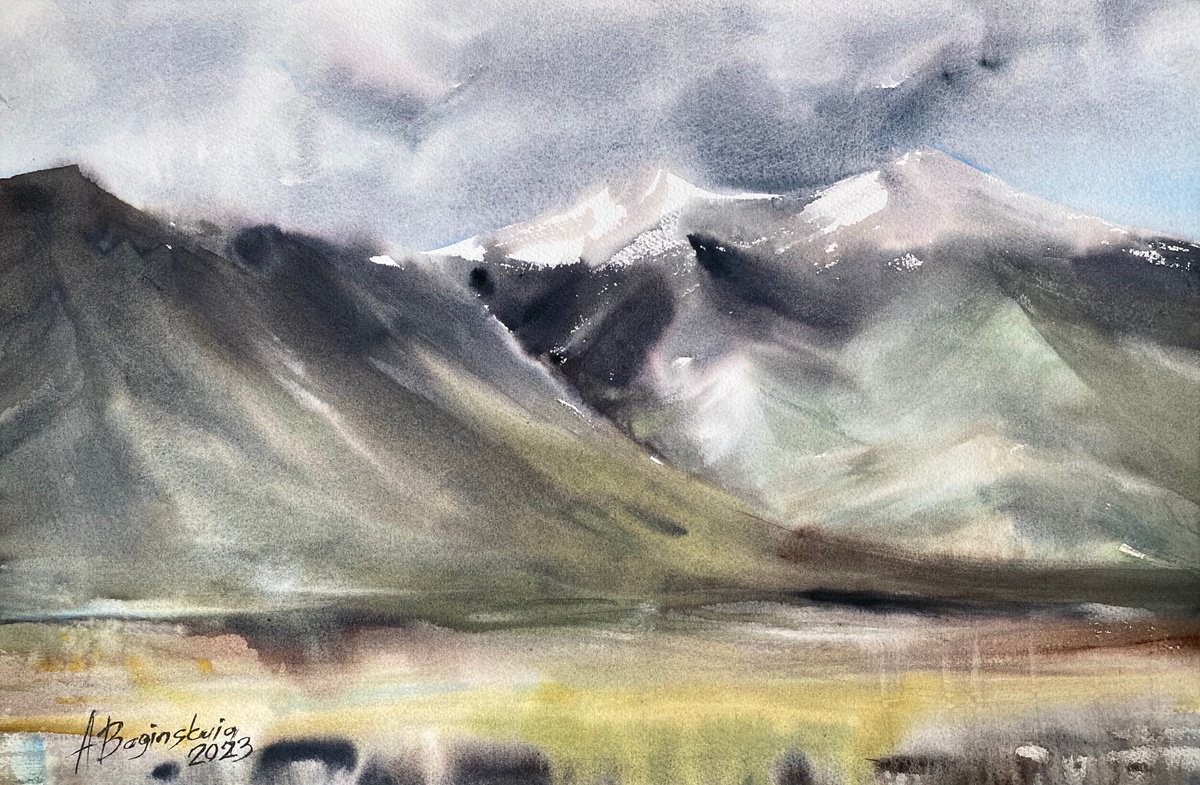 armenian mountains by Anna Boginskaia