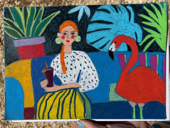 Tropical Woman Portrait