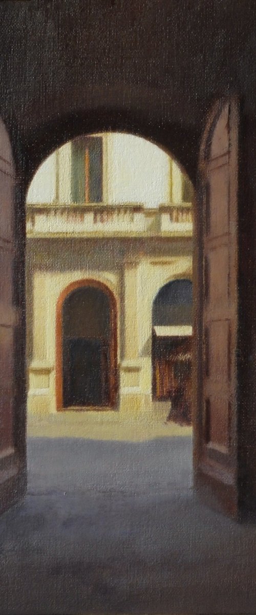 Across the Street: Light and Shadow by KAZUHIKO