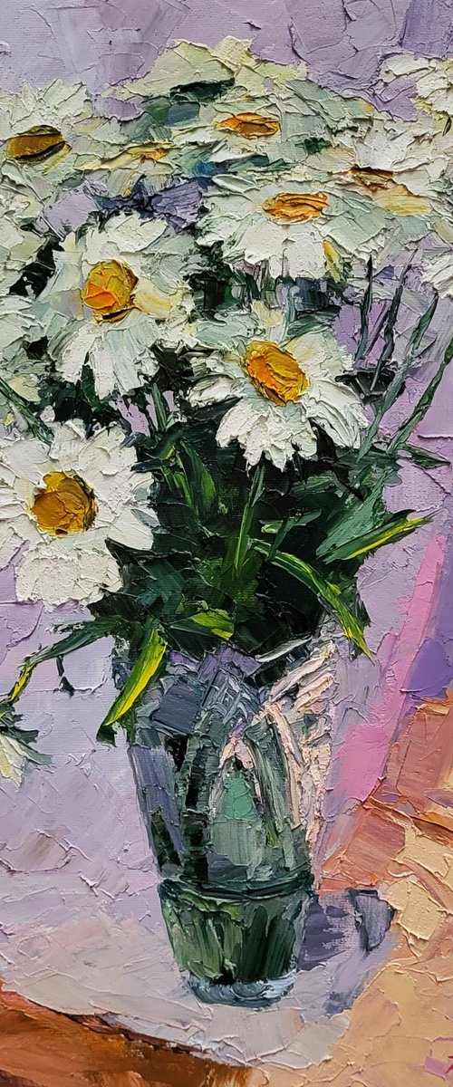 Bouquet of Daisies by Boris Serdyuk