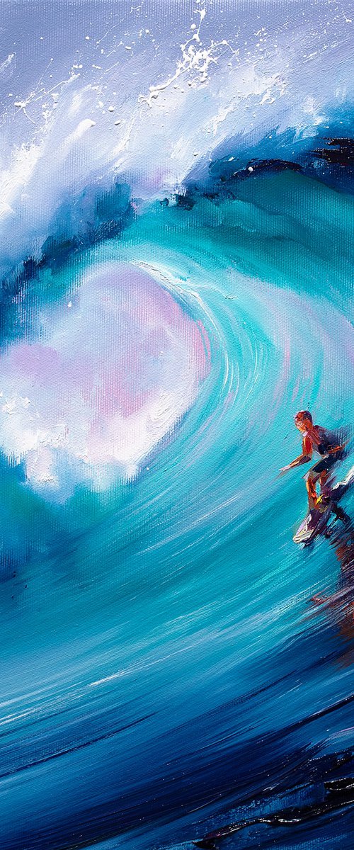 Fast Surfer by Bozhena Fuchs